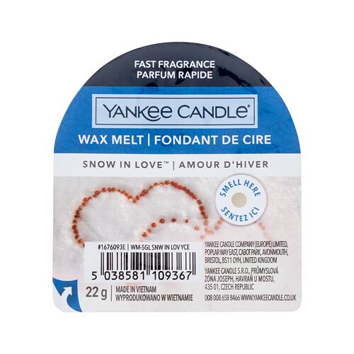 Vonný vosk Yankee Candle Snow In Love 22 g