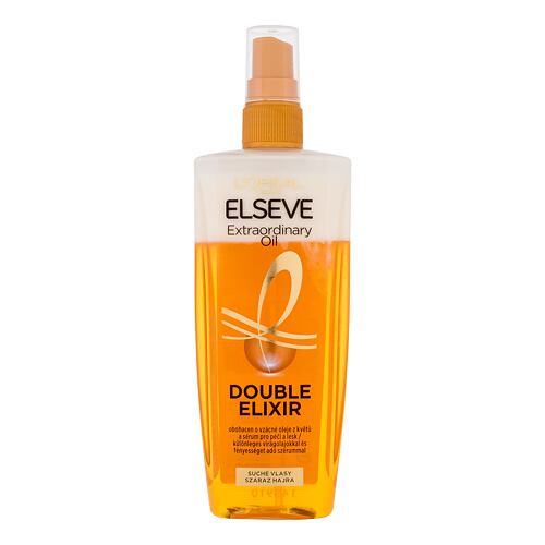 Bezoplachová péče L'Oréal Paris Elseve Extraordinary Oil Double Elixir 200 ml poškozený flakon