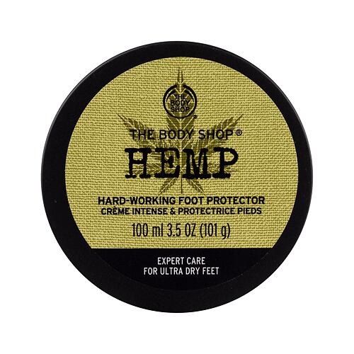 Krém na nohy The Body Shop Hemp Hard-Working Foot Protector 100 ml