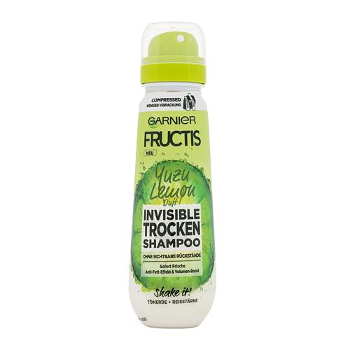 Suchý šampon Garnier Fructis Yuzu Lemon Invisible Dry Shampoo 100 ml