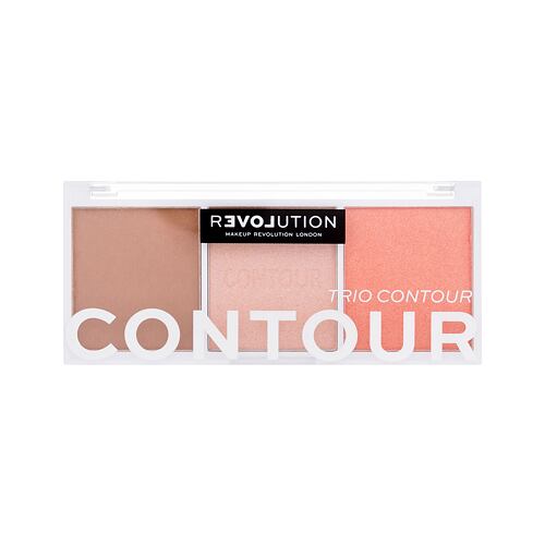 Konturovací paletka Revolution Relove Colour Play Contour Trio 6 g Sugar