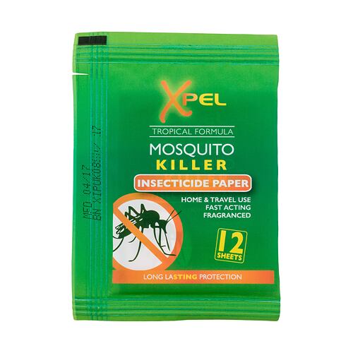 Repelent Xpel Mosquito & Insect Mosquito Killer Insecticide Paper 12 ks