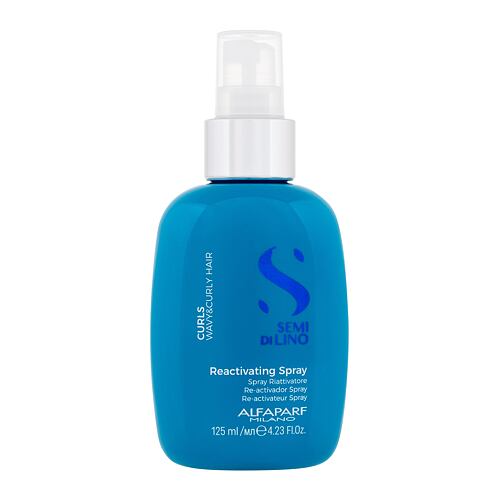 Pro tepelnou úpravu vlasů ALFAPARF MILANO Semi Di Lino Curls Reactivating Spray 125 ml