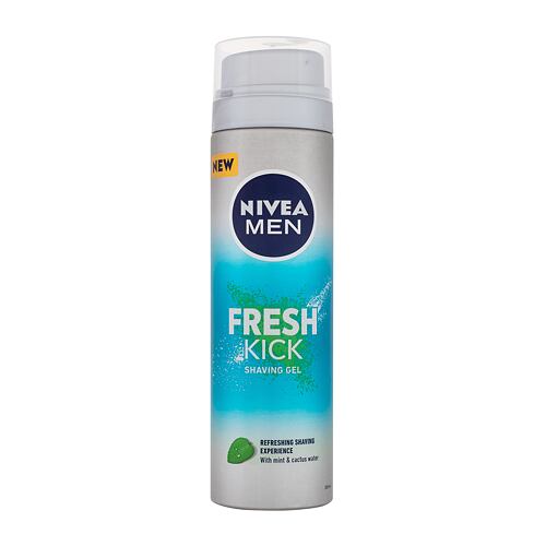 Gel na holení Nivea Men Fresh Kick Shaving Gel 200 ml