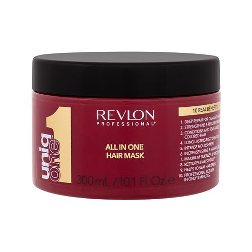Maska na vlasy Revlon Professional Uniq One All In One Hair Mask 300 ml poškozený flakon