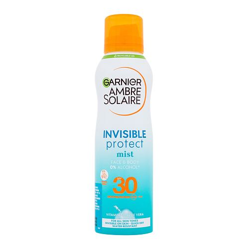 Opalovací přípravek na tělo Garnier Ambre Solaire Invisible Protect Refresh SPF30 200 ml poškozený flakon