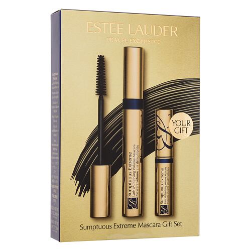 Řasenka Estée Lauder Sumptuous Extreme Gift Set 8 ml Black poškozená krabička Kazeta