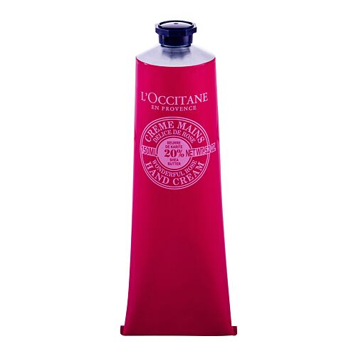 Krém na ruce L'Occitane Shea Butter Rose 150 ml poškozená krabička