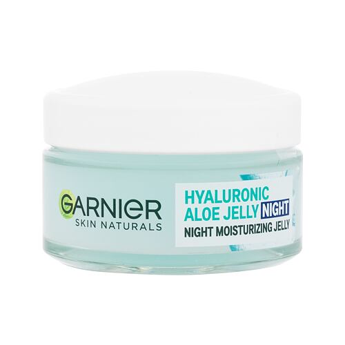 Pleťový gel Garnier Skin Naturals Hyaluronic Aloe Night Moisturizing Jelly 50 ml poškozená krabička