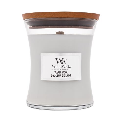 Vonná svíčka WoodWick Warm Wool 275 g