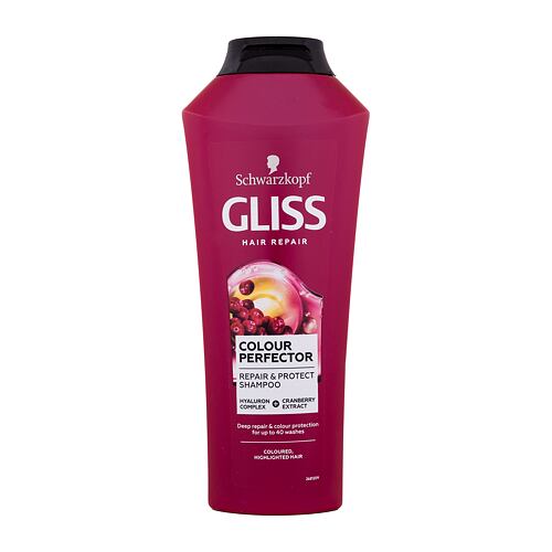 Šampon Schwarzkopf Gliss Colour Perfector Shampoo 400 ml