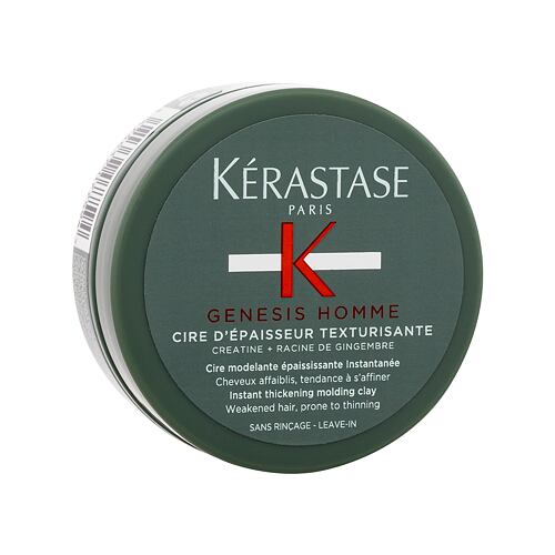 Krém na vlasy Kérastase Genesis Homme Thickening Molding Clay 75 ml