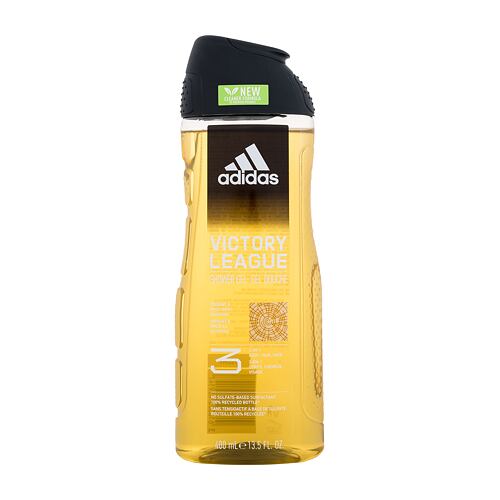 Sprchový gel Adidas Victory League Shower Gel 3-In-1 New Cleaner Formula 400 ml