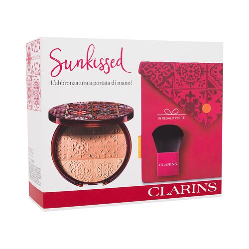 Bronzer Clarins Bronzing Compact Sunkissed Set 18 g Kazeta
