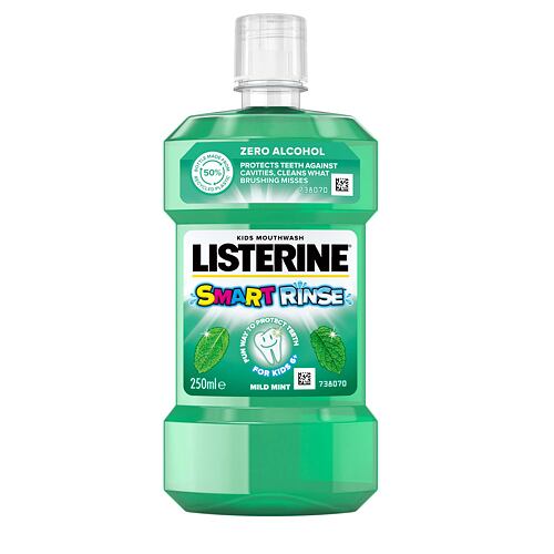 Ústní voda Listerine Smart Rinse Mild Mint Mouthwash 250 ml
