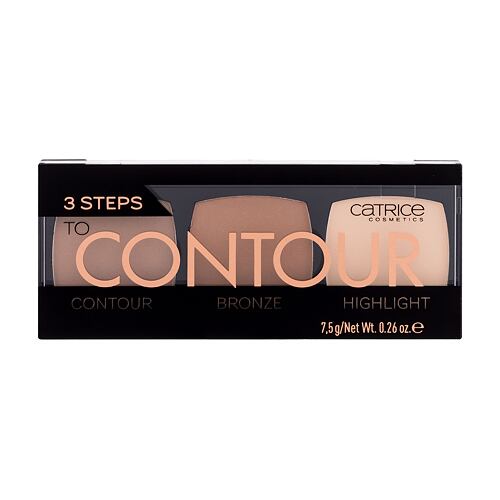 Konturovací paletka Catrice 3 Steps To Contour 7,5 g 010
