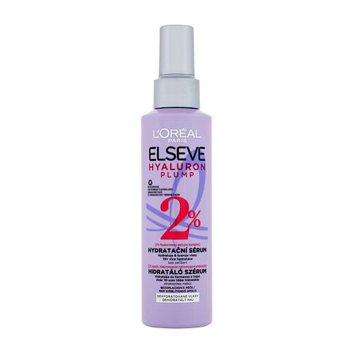 Sérum na vlasy L'Oréal Paris Elseve Hyaluron Plump Moisture Serum 150 ml poškozený flakon