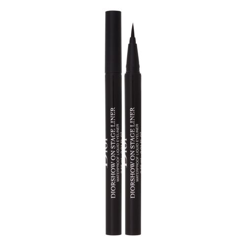 Oční linka Dior Diorshow On Stage Liner Waterproof 0,55 ml 096 Satin Black poškozená krabička