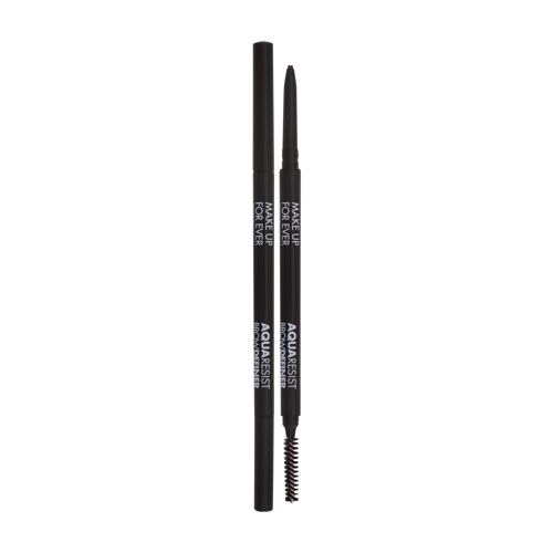 Tužka na obočí Make Up For Ever Aqua Resist Brow Definer 0,09 g 50 Dark Brown poškozená krabička