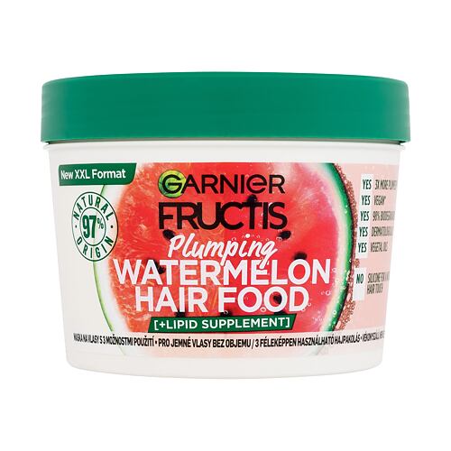 Maska na vlasy Garnier Fructis Hair Food Watermelon Plumping Mask 400 ml