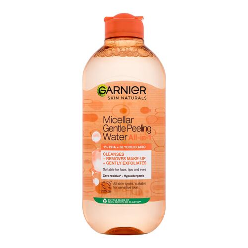 Micelární voda Garnier Skin Naturals Micellar Gentle Peeling Water 400 ml