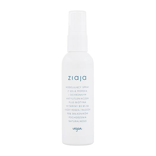 Pro podporu vln Ziaja Limited Summer Modeling Sea Salt Hair Spray 90 ml poškozený flakon