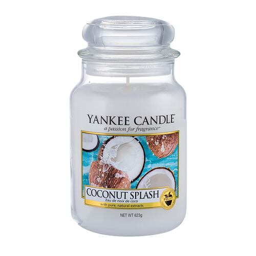 Vonná svíčka Yankee Candle Coconut Splash 623 g poškozený obal