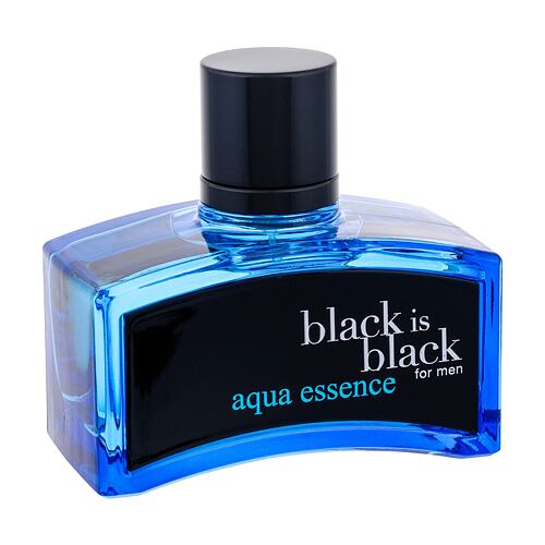 Toaletní voda Nuparfums Black is Black Aqua Essence 100 ml poškozená krabička