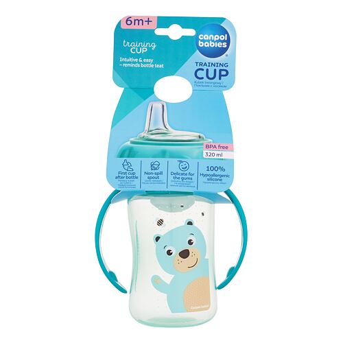 Hrneček Canpol babies Cute Animals Training Cup Bear 320 ml
