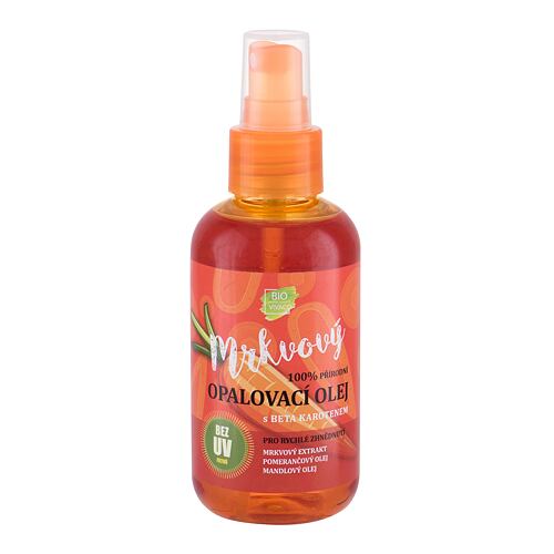 Opalovací přípravek na tělo Vivaco Bio Carrot Tanning Oil 150 ml poškozený flakon