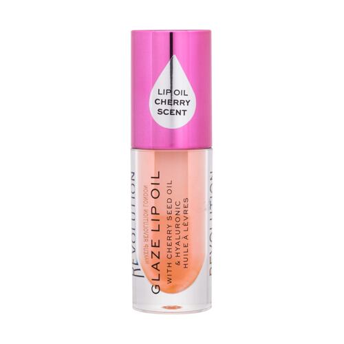 Olej na rty Makeup Revolution London Glaze Lip Oil 4,6 ml Glam Pink