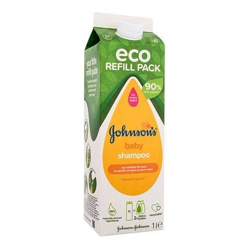 Šampon Johnson´s Baby Shampoo Náplň 1000 ml poškozený obal