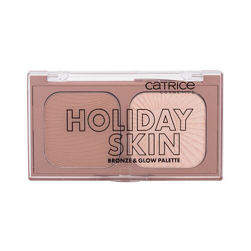 Konturovací paletka Catrice Holiday Skin Bronze & Glow Palette 5,5 g 010 poškozená krabička