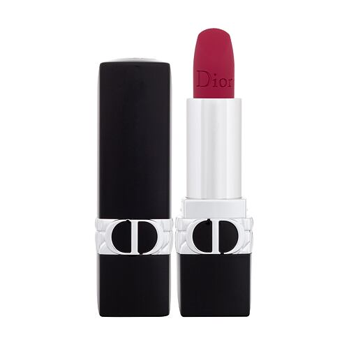 Rtěnka Dior Rouge Dior Couture Colour Floral Lip Care Plnitelný 3,5 g 784 Rouge Rose poškozená krabička