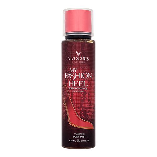 Tělový sprej Vive Scents My Fashion Heel Red Romance 236 ml