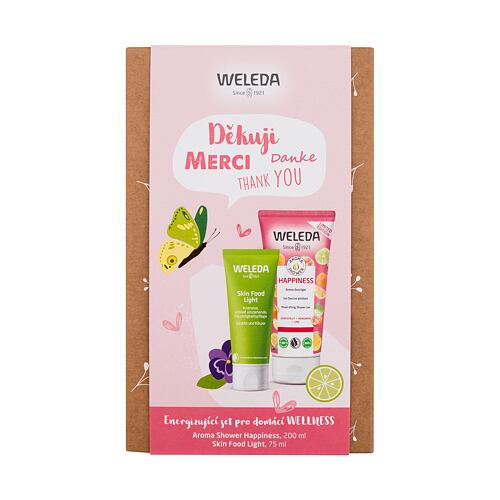 Sprchový gel Weleda Aroma Shower Happiness 200 ml Kazeta