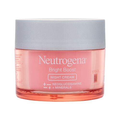 Noční pleťový krém Neutrogena Bright Boost Night Cream 50 ml poškozená krabička