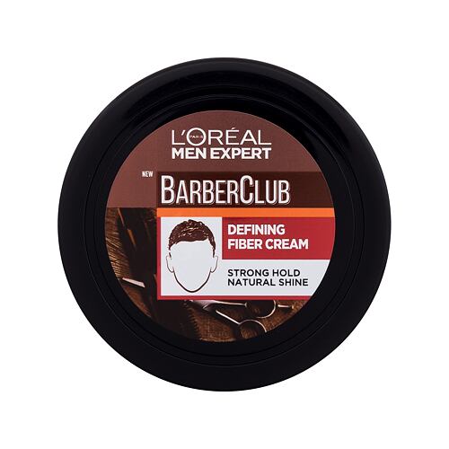 Krém na vlasy L'Oréal Paris Men Expert Barber Club Defining Fiber Cream 75 ml