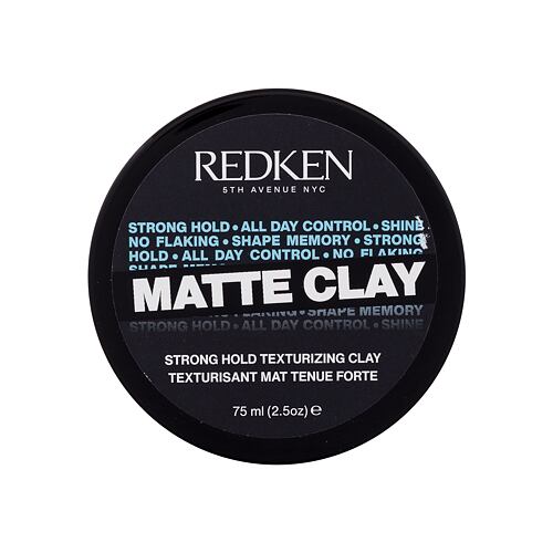 Pro definici a tvar vlasů Redken Matte Clay 75 ml poškozený obal