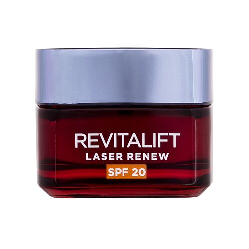 Denní pleťový krém L'Oréal Paris Revitalift Laser Renew SPF20 50 ml poškozená krabička