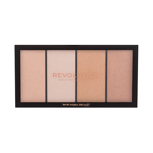 Rozjasňovač Makeup Revolution London Re-loaded Palette 20 g Lustre Lights Warm