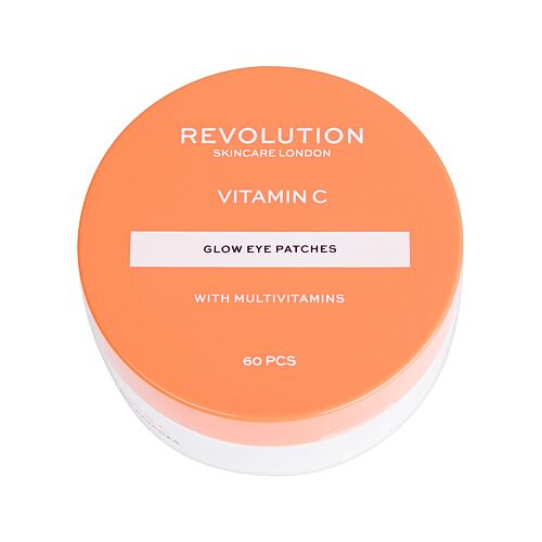 Maska na oči Revolution Skincare Vitamin C Glow Eye Patches 60 ks