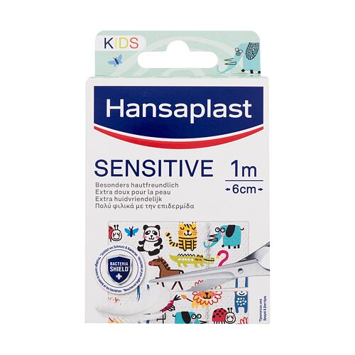 Náplast Hansaplast Sensitive Kids Plaster 1 ks poškozená krabička