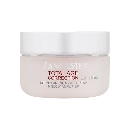 Noční pleťový krém Lancaster Total Age Correction Retinol-In-Oil Night Cream & Glow Amplifier 50 ml