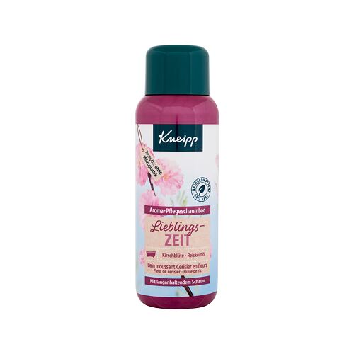 Pěna do koupele Kneipp Favourite Time Bath Foam Cherry Blossom 400 ml poškozený flakon