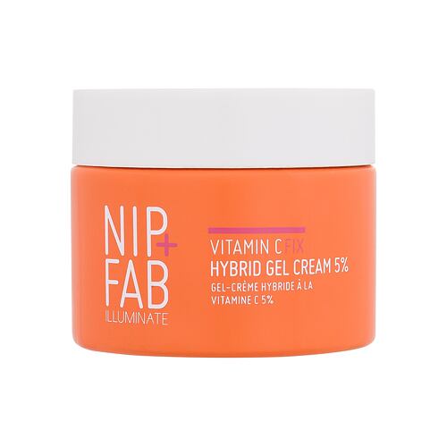 Denní pleťový krém NIP+FAB Illuminate Vitamin C Fix Hybrid Gel Cream 5% 50 ml