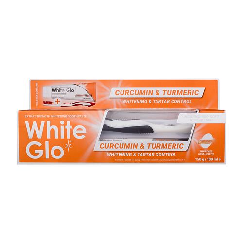 Zubní pasta White Glo Curcumin & Turmeric 150 g