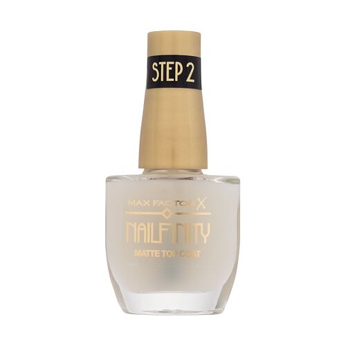 Lak na nehty Max Factor Nailfinity Matte Top Coat 12 ml 101 Velvet Curtain