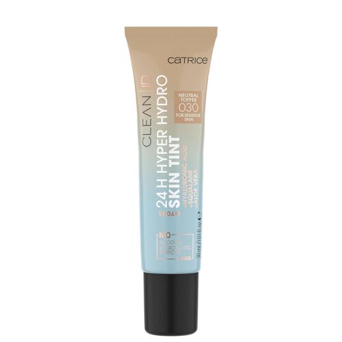 Make-up Catrice Clean ID 24H Hyper Hydro Skin Tint 30 ml 030 Neutral Toffee