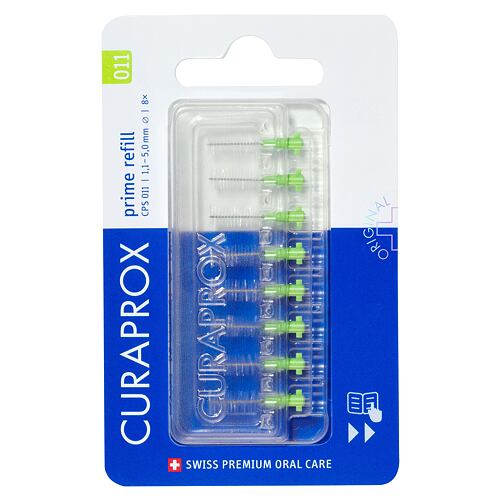 Mezizubní kartáček Curaprox CPS 011 Prime Refill 1,1 - 5,0 mm 8 ks